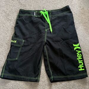 HURLEY BOARD SHORTS SWIM TRUNKS SIZE 30 *LIKE NEW*